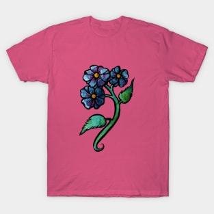 Blue Flower T-Shirt